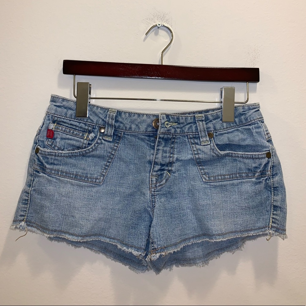 Bongo Juniors Blue Jean shorts size 7 - Picture 2 of 12